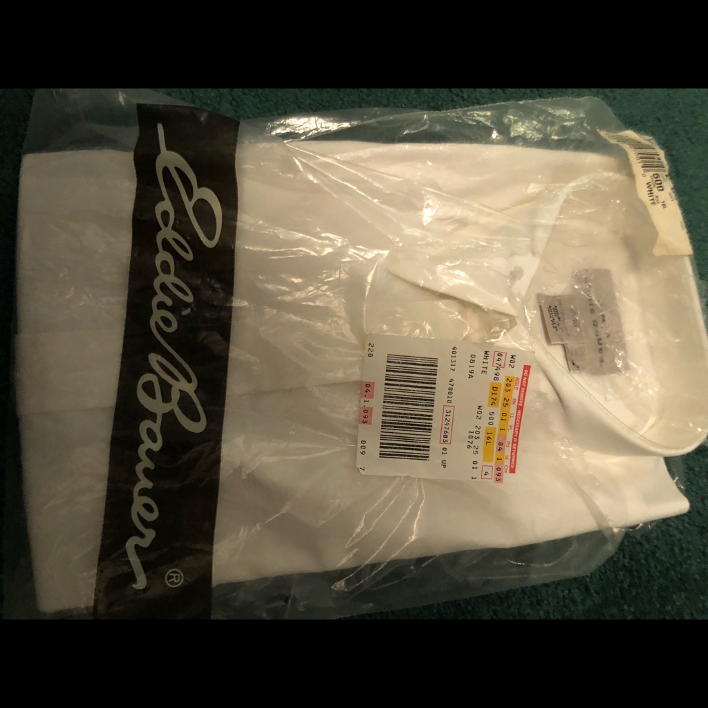 Mens Brand New Dress Shirt Eddie Bauer